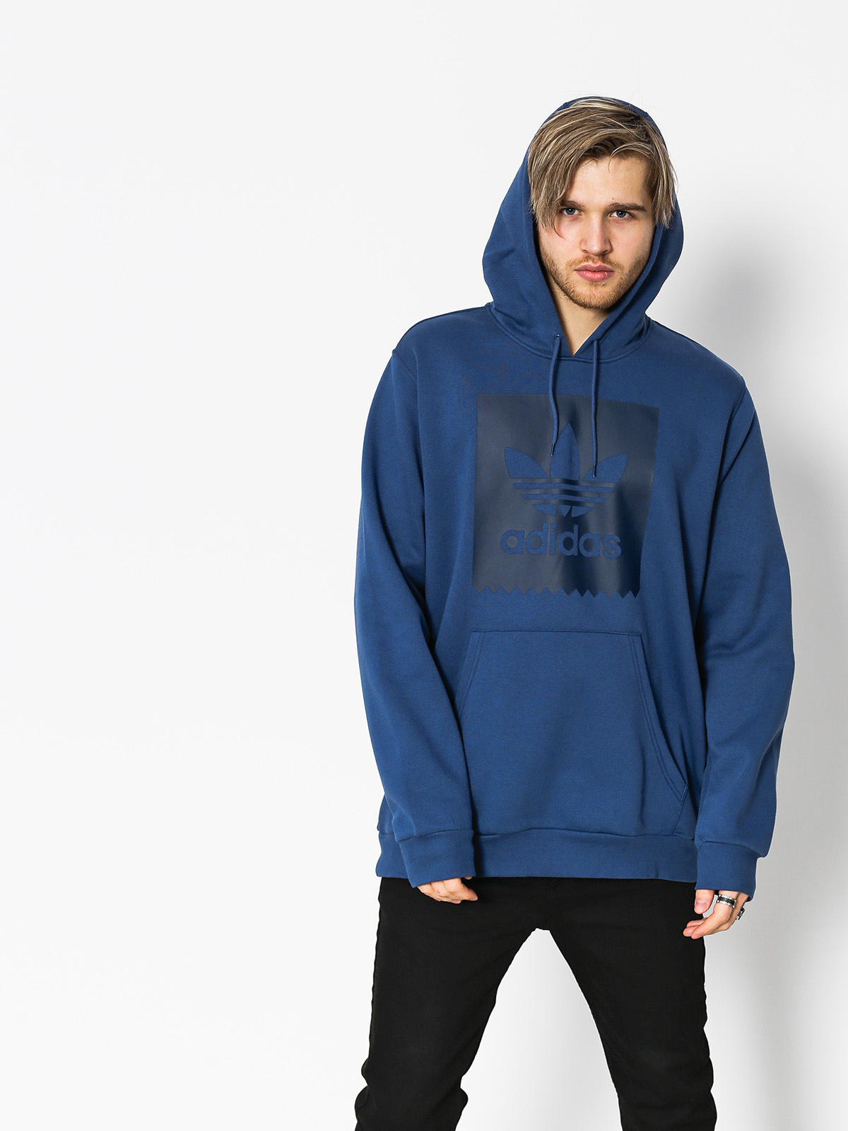 Mikina s kapucí adidas Solid Bb HD (nobind/conavy)