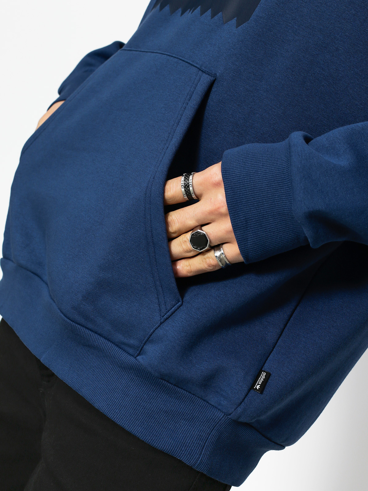 Mikina s kapucí adidas Solid Bb HD (nobind/conavy)