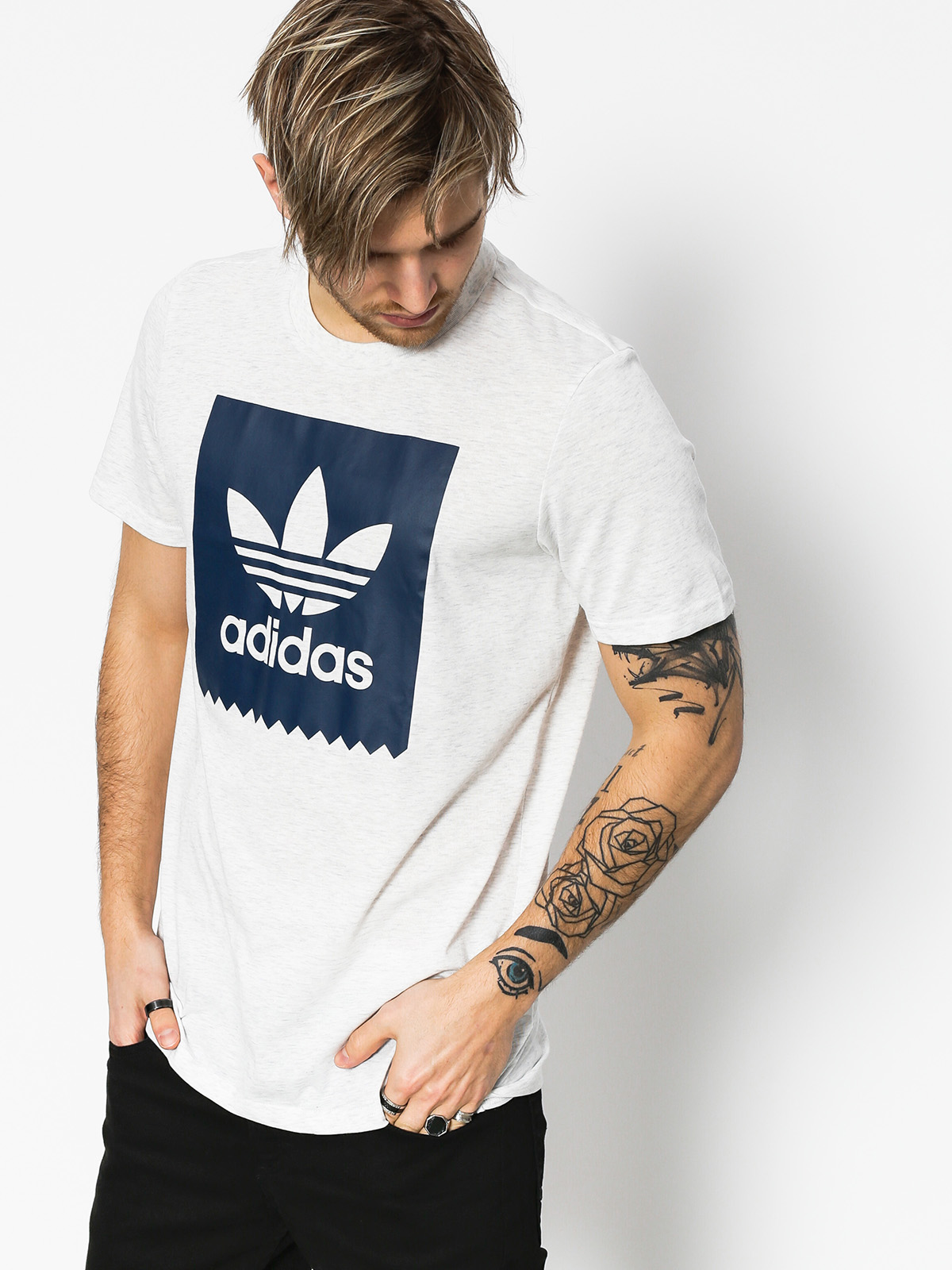 Tričko adidas Solid Bb (palmel/nindig)