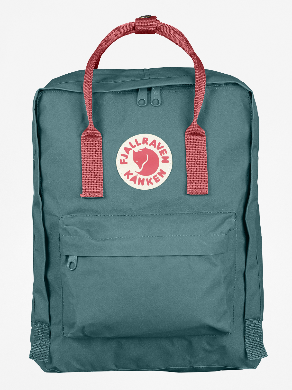 Batoh Fjallraven Kanken (frost green-peach pink)