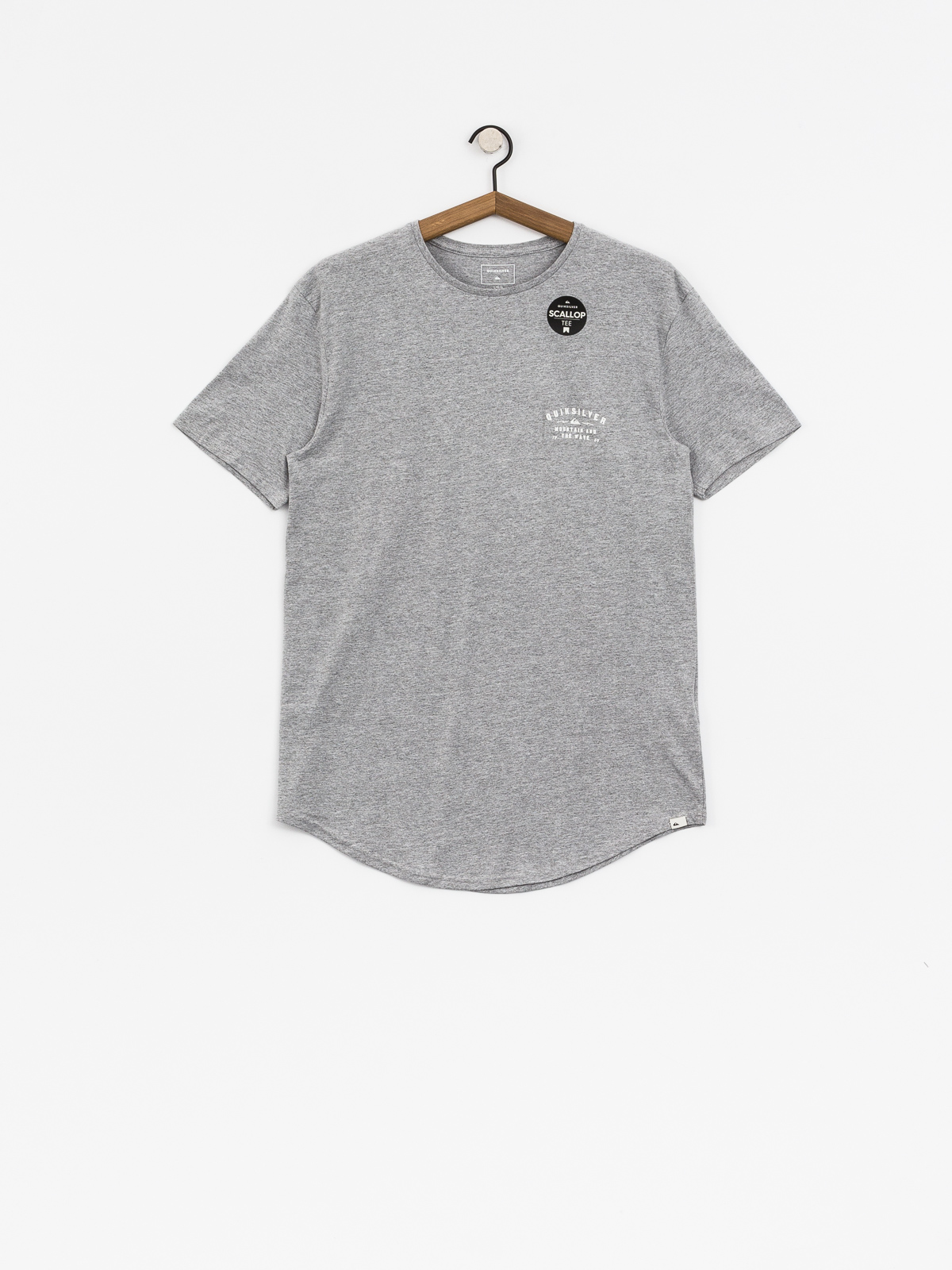 Tričko Quiksilver Scallop Spacer Facer (athletic heather)