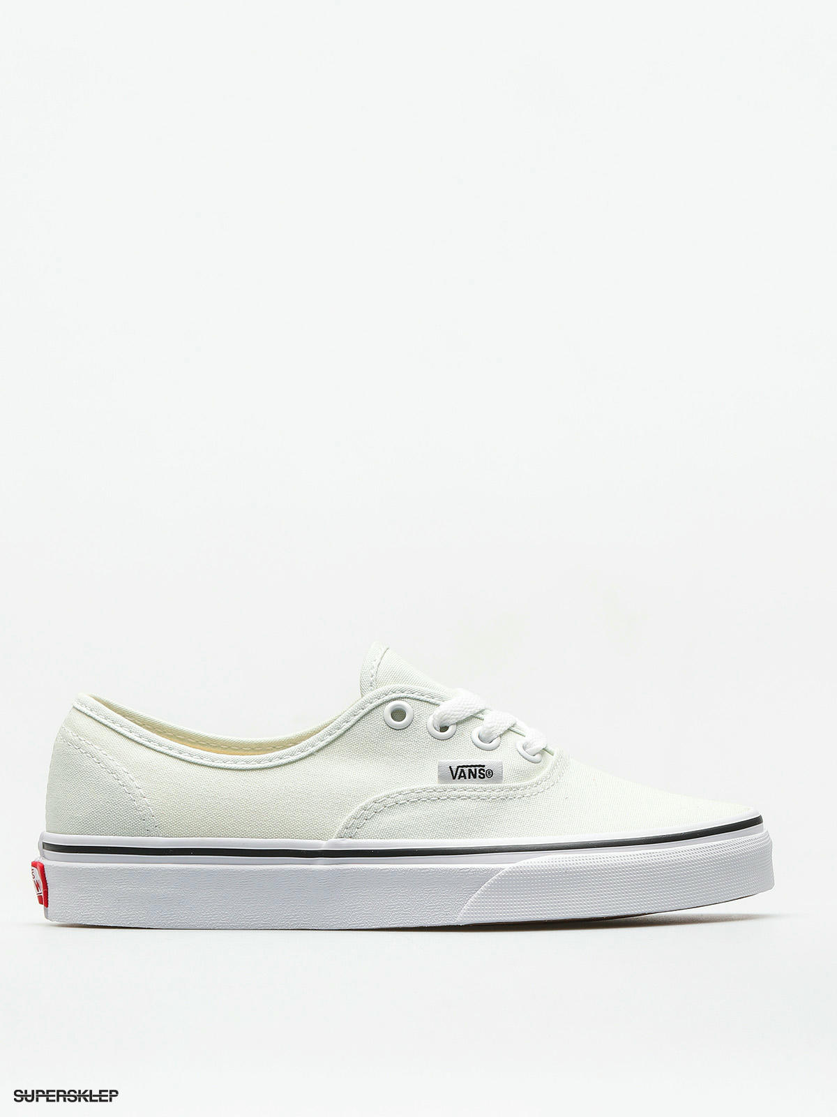 Vans authentic blue shop flower true white