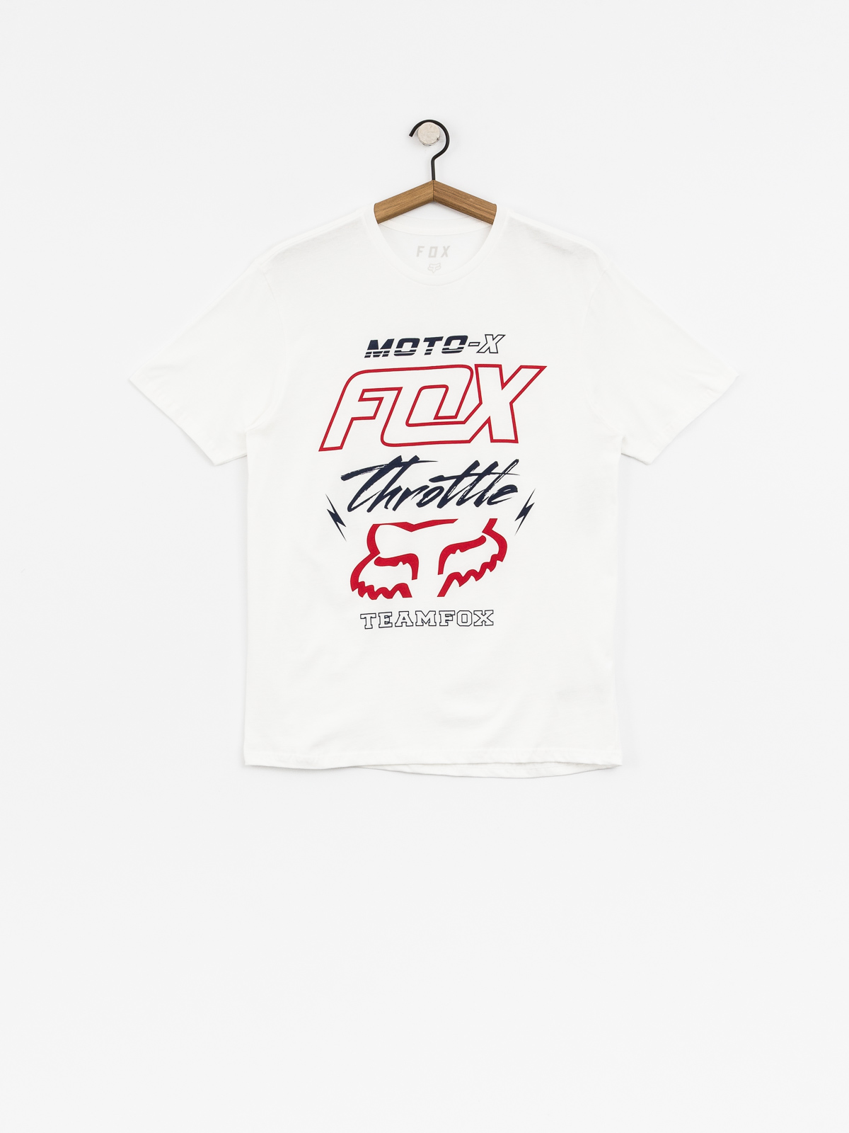 Tričko Fox Throttled Premium (opt wht)
