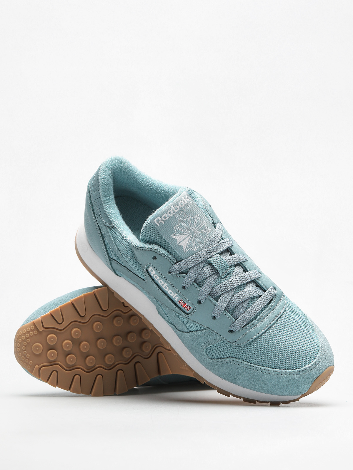 Boty Reebok Cl Leather Estl Wmn (whisper teal/white)