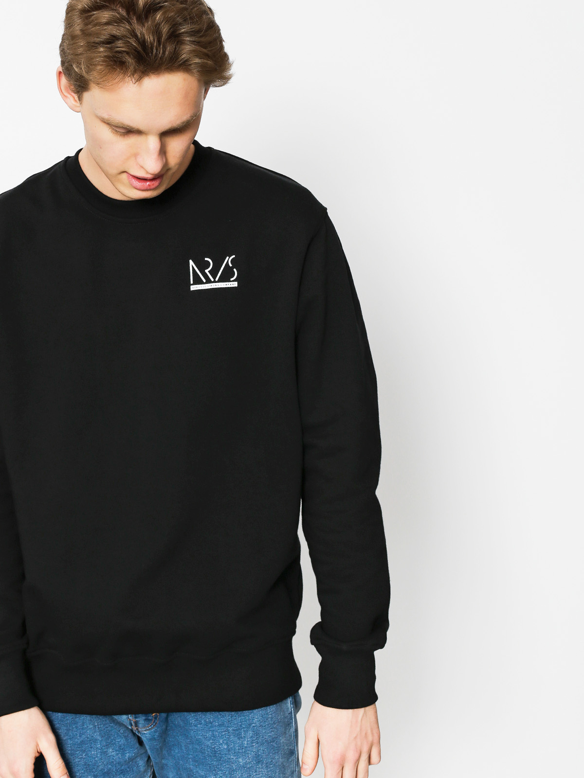 Mikina Nervous Incomplete (black)