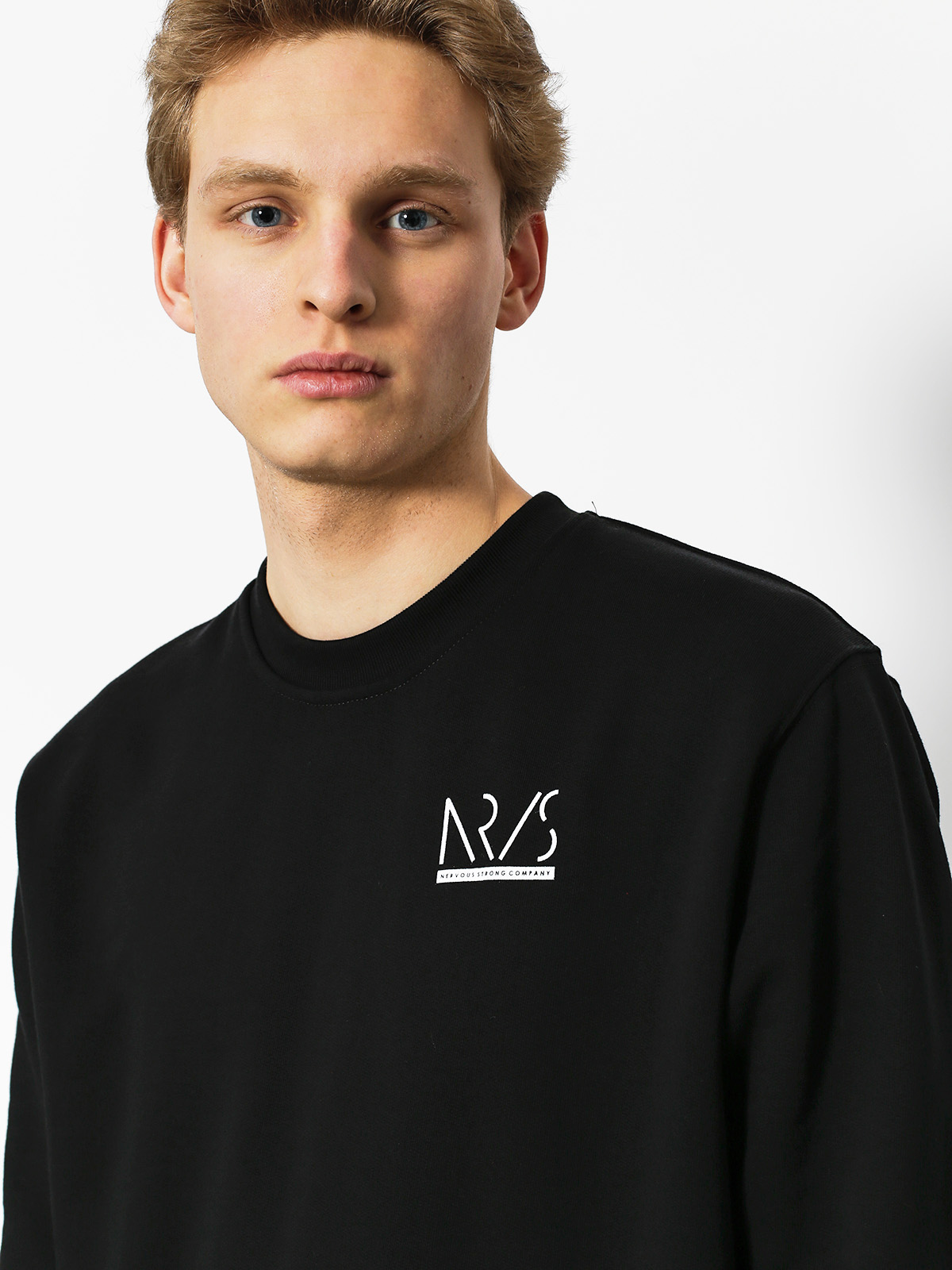 Mikina Nervous Incomplete (black)