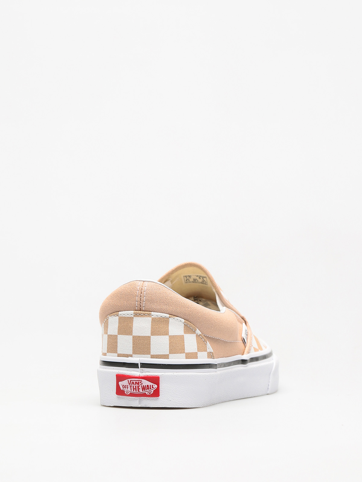 frappe true white checkerboard vans