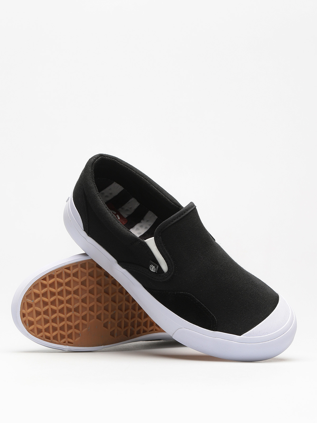 Boty Element Spike Slip (black white)