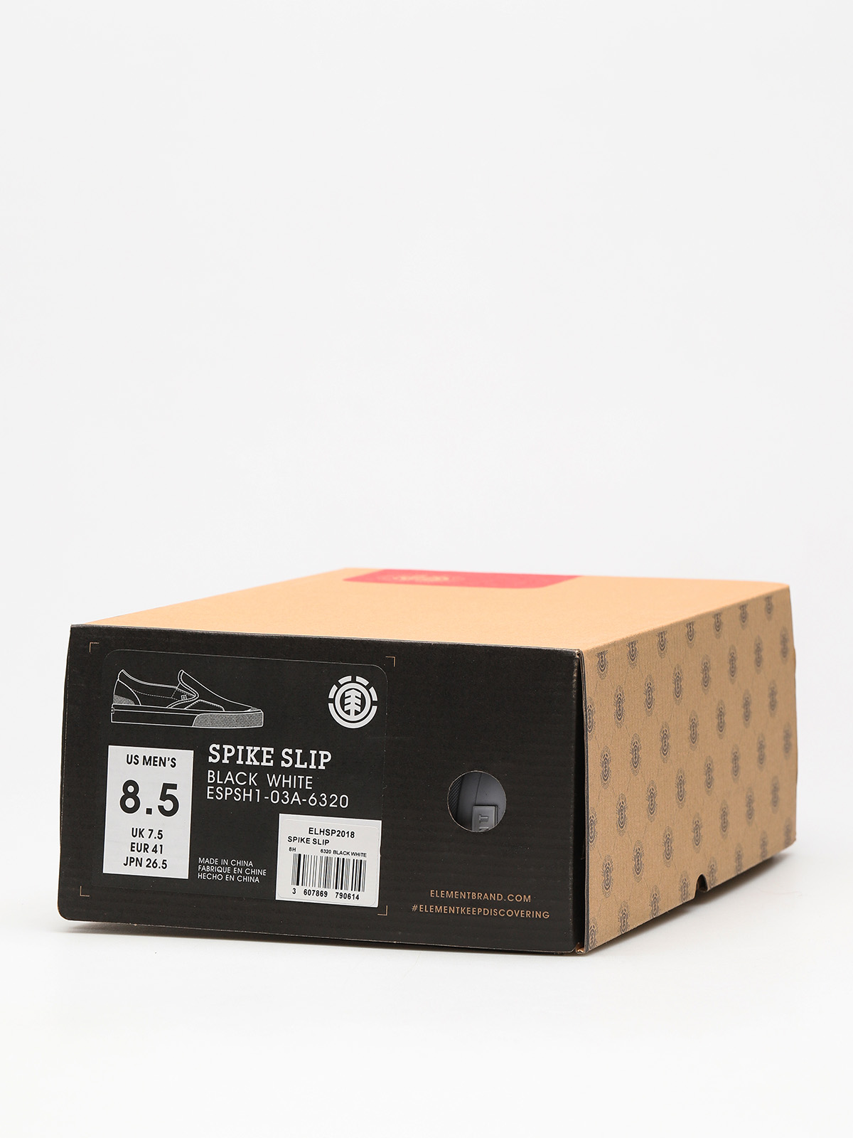 Boty Element Spike Slip (black white)