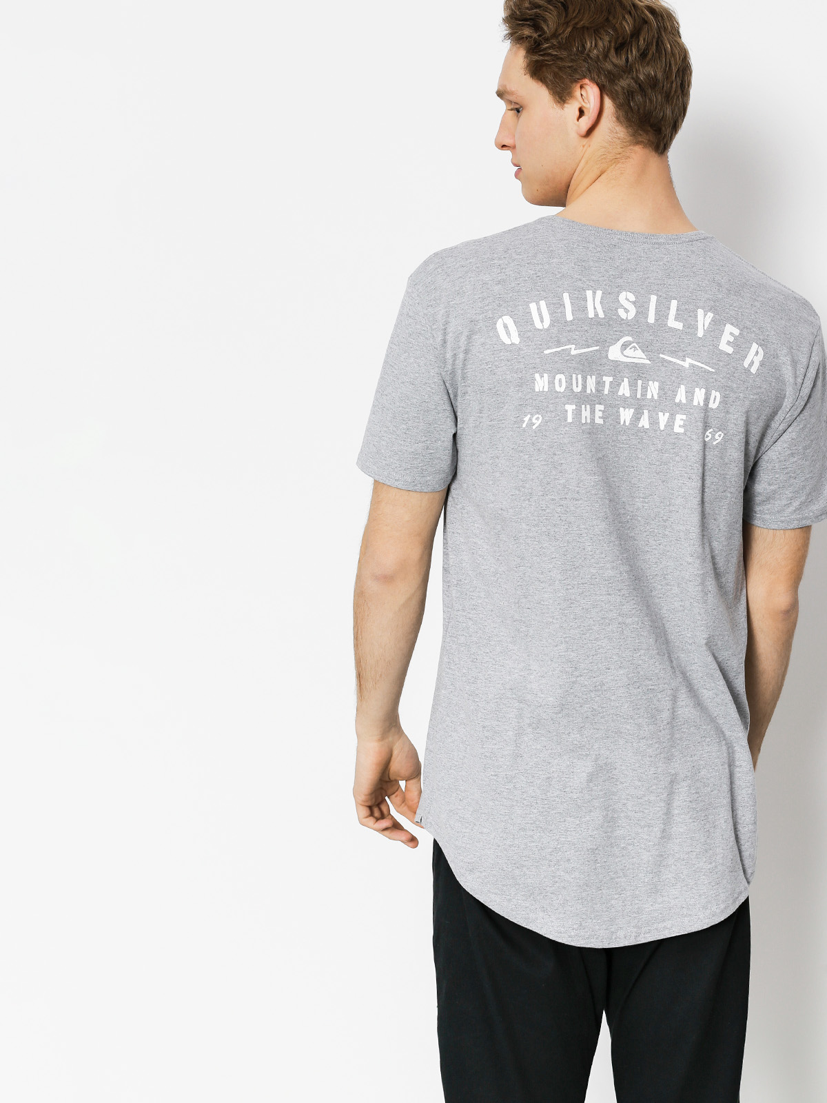 Tričko Quiksilver Scallop Spacer Facer (athletic heather)