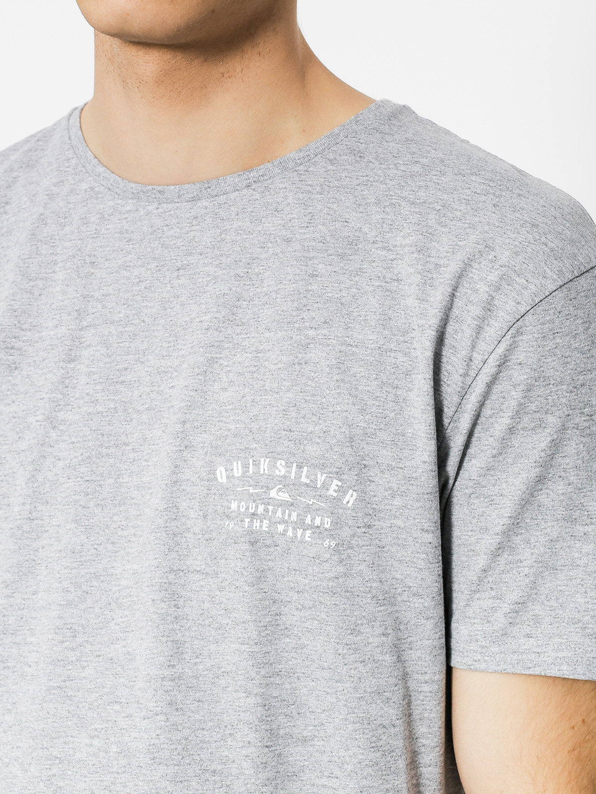 Tričko Quiksilver Scallop Spacer Facer (athletic heather)