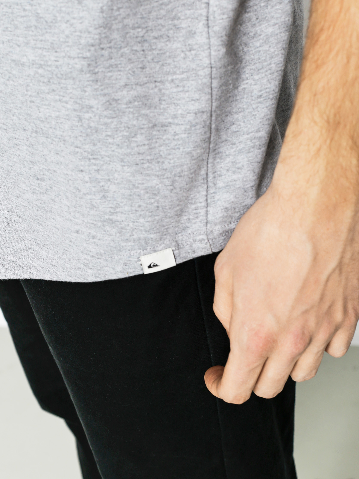 Tričko Quiksilver Scallop Spacer Facer (athletic heather)