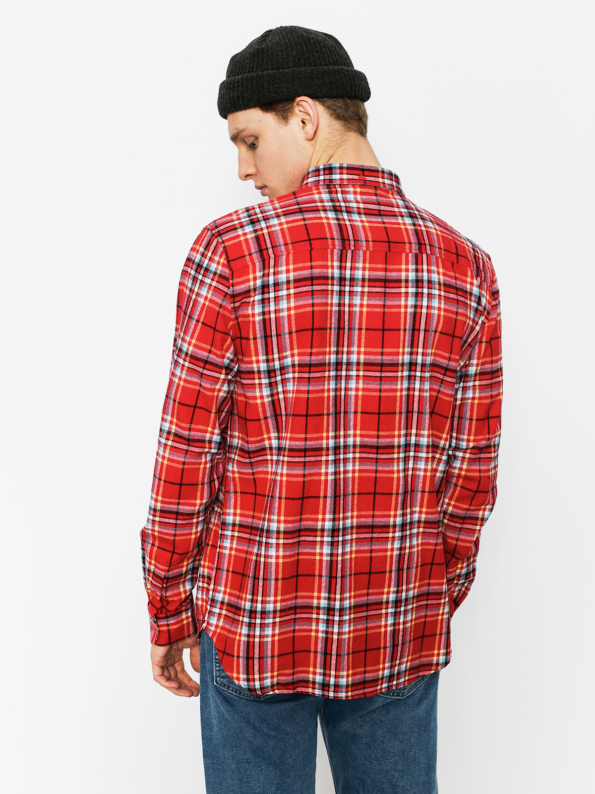 Košile DC South Ferry Ls (tango red)