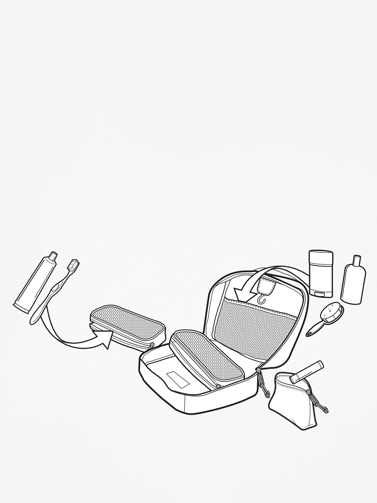 Kosmetická taška Burton High Maintenance Kit (clover ripstop)