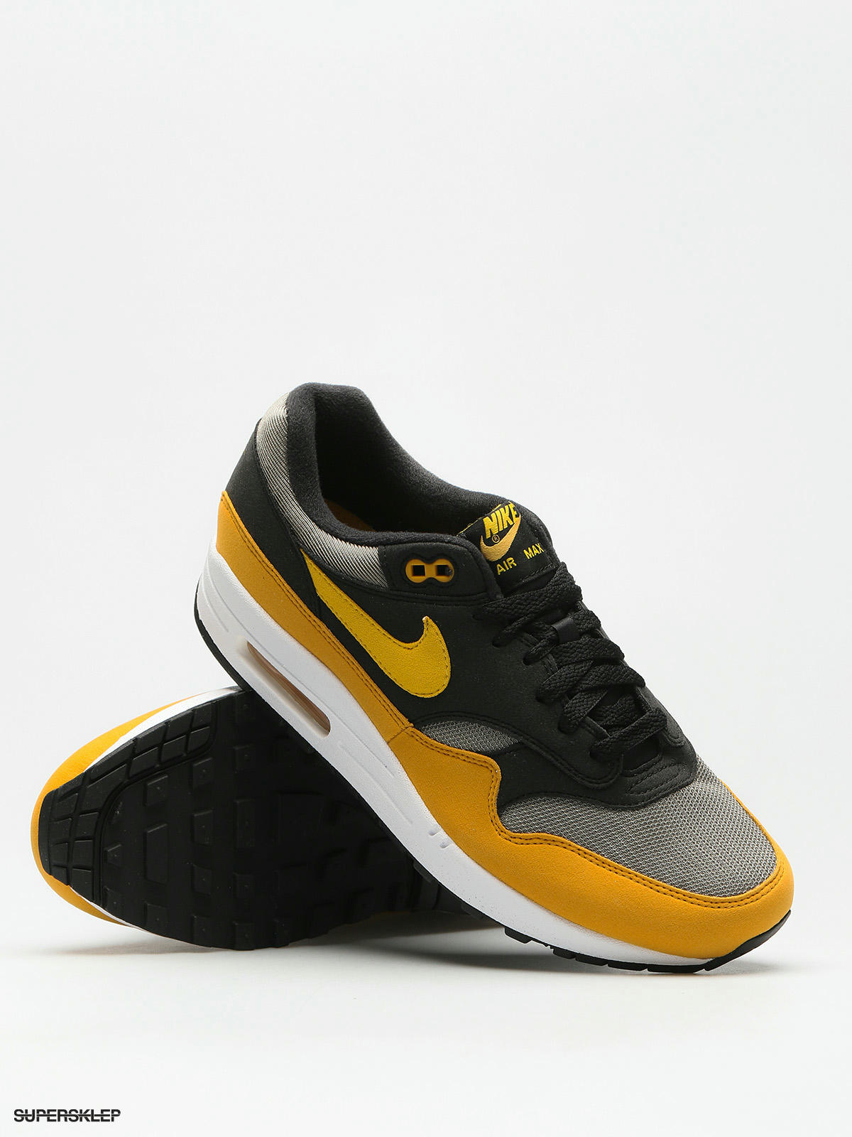 Nike air max 1 dark outlet stucco vivid sulfur black