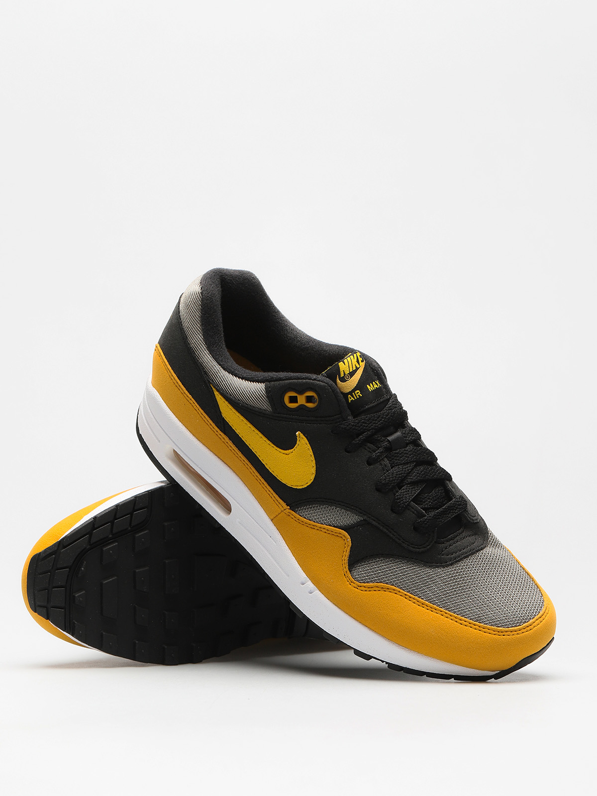 Boty Nike Air Max 1 (dark stucco/vivid sulfur black)