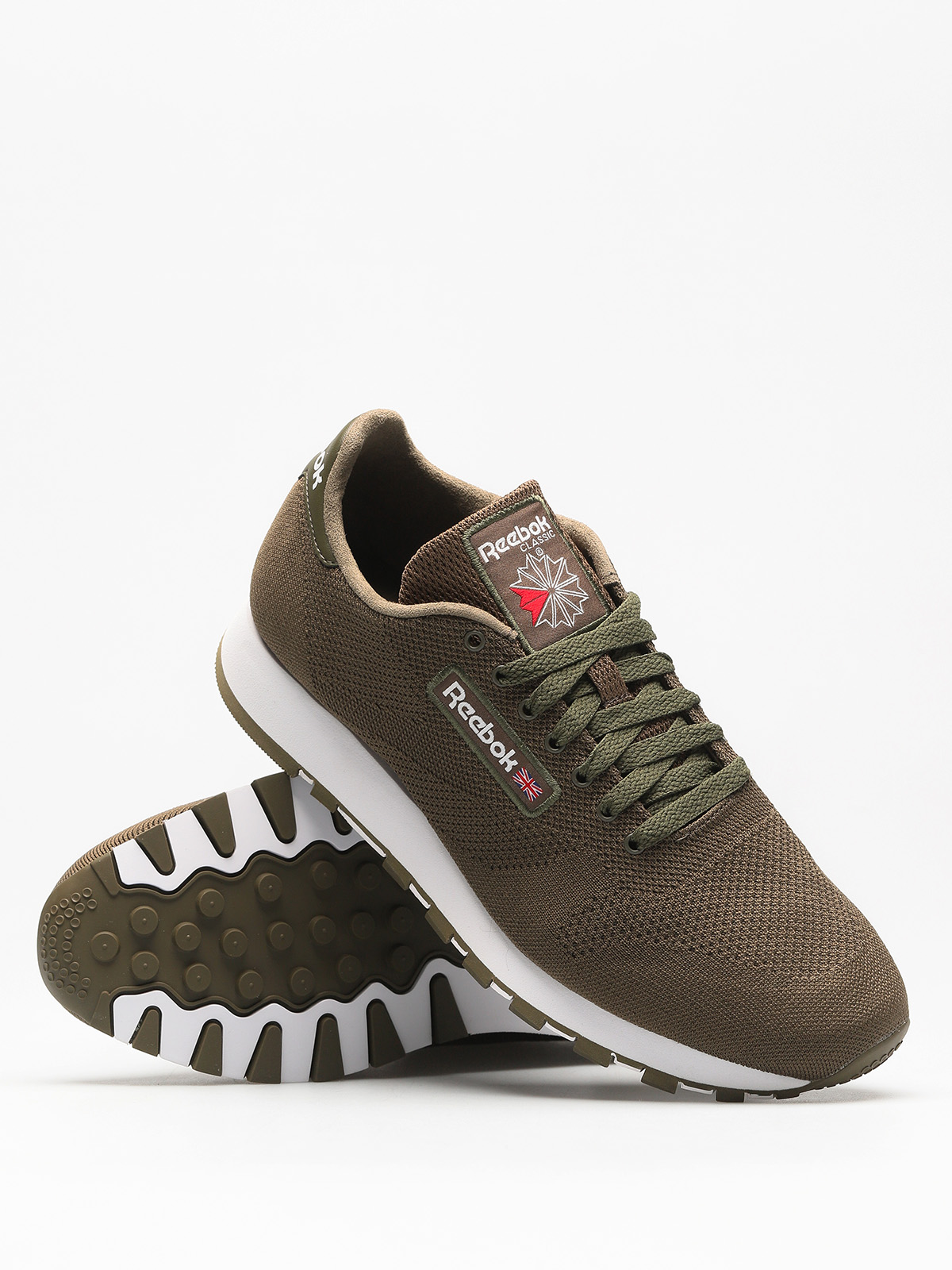 Boty Reebok Cl Leather Ultk (army green/white)