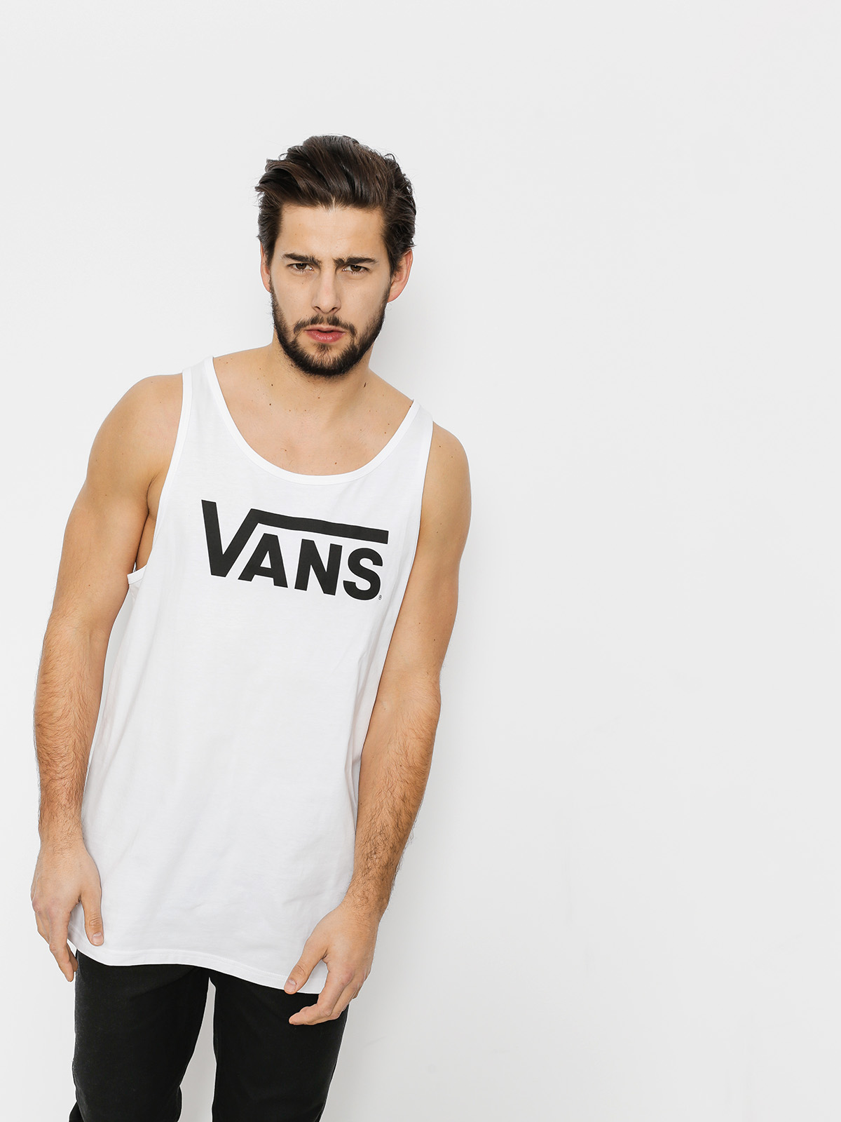 Tričko Vans Vans Classic Tank (white/black)