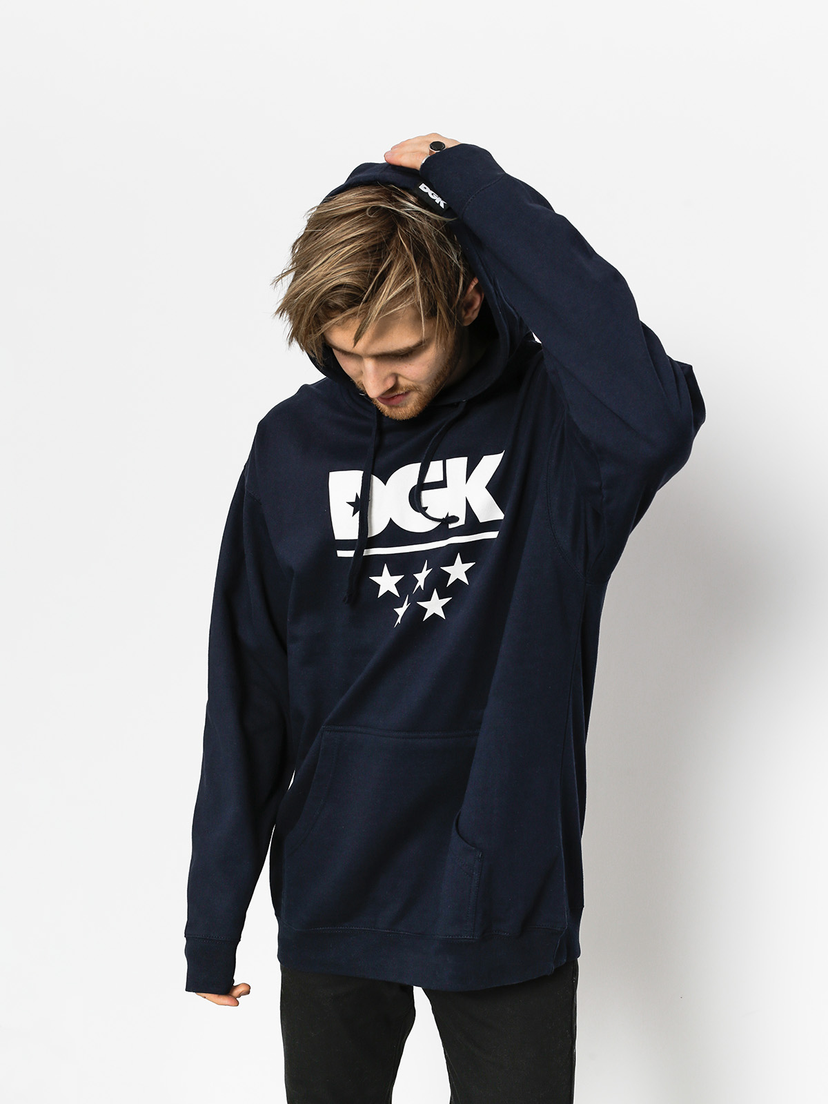 Mikina s kapucí DGK All Star HD (navy)