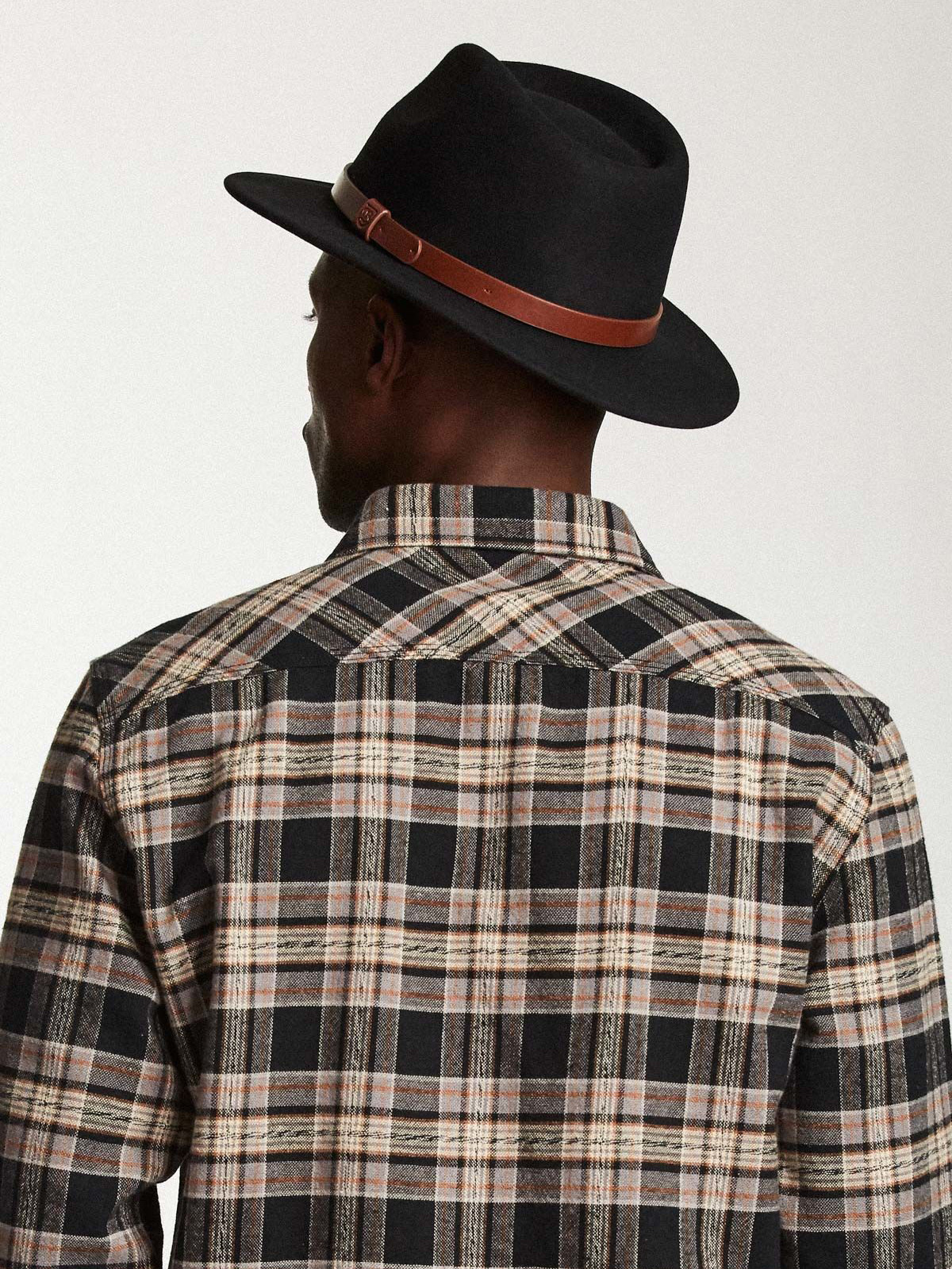 Klobouk Brixton Messer Fedora (black)