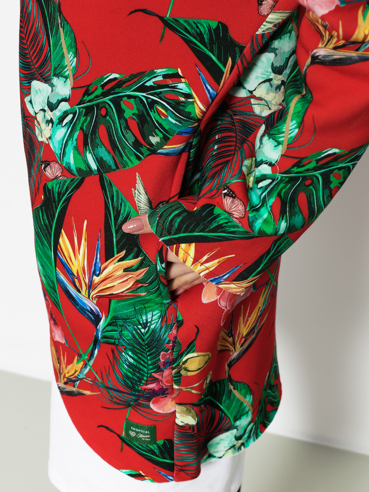 Mikina s kapucí Femi Stories Pagan HD Wmn (tr red)