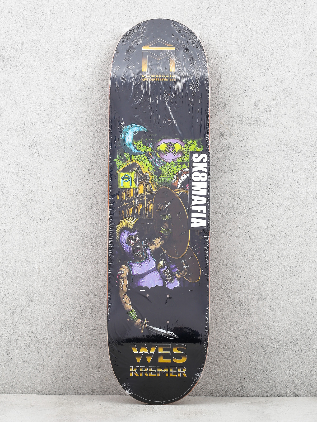 Deska Sk8Mafia 7 Wonders Wes Kremer (black)