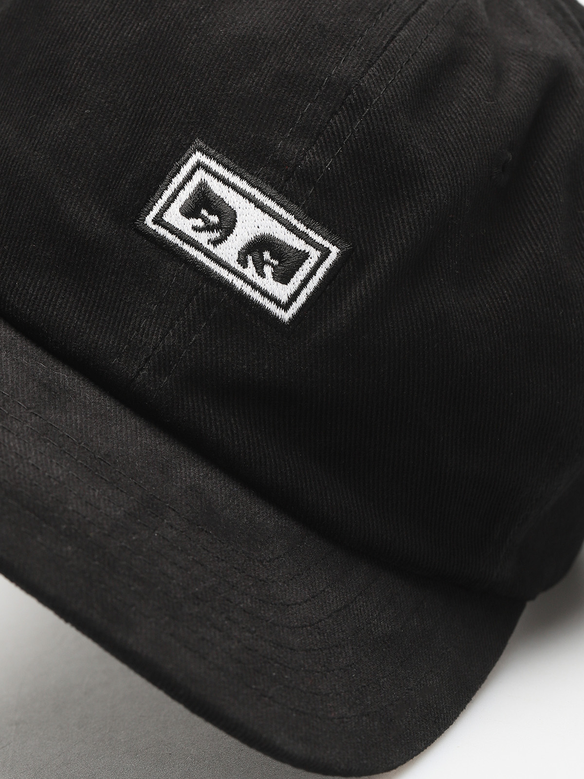 Kšiltovka  OBEY Subversion 6 Panel Snapback ZD (blk)