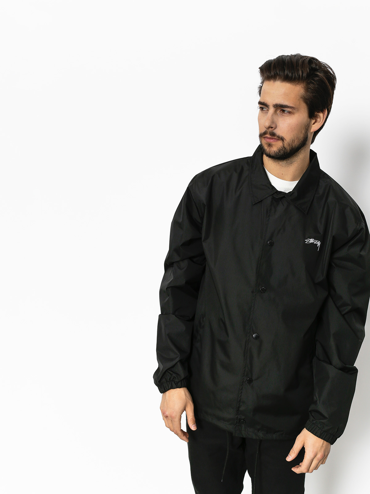 Bunda Stussy Cruize Coach (black)