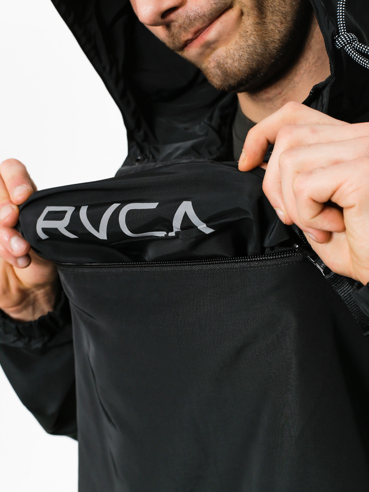 Rvca on sale packaway anorak