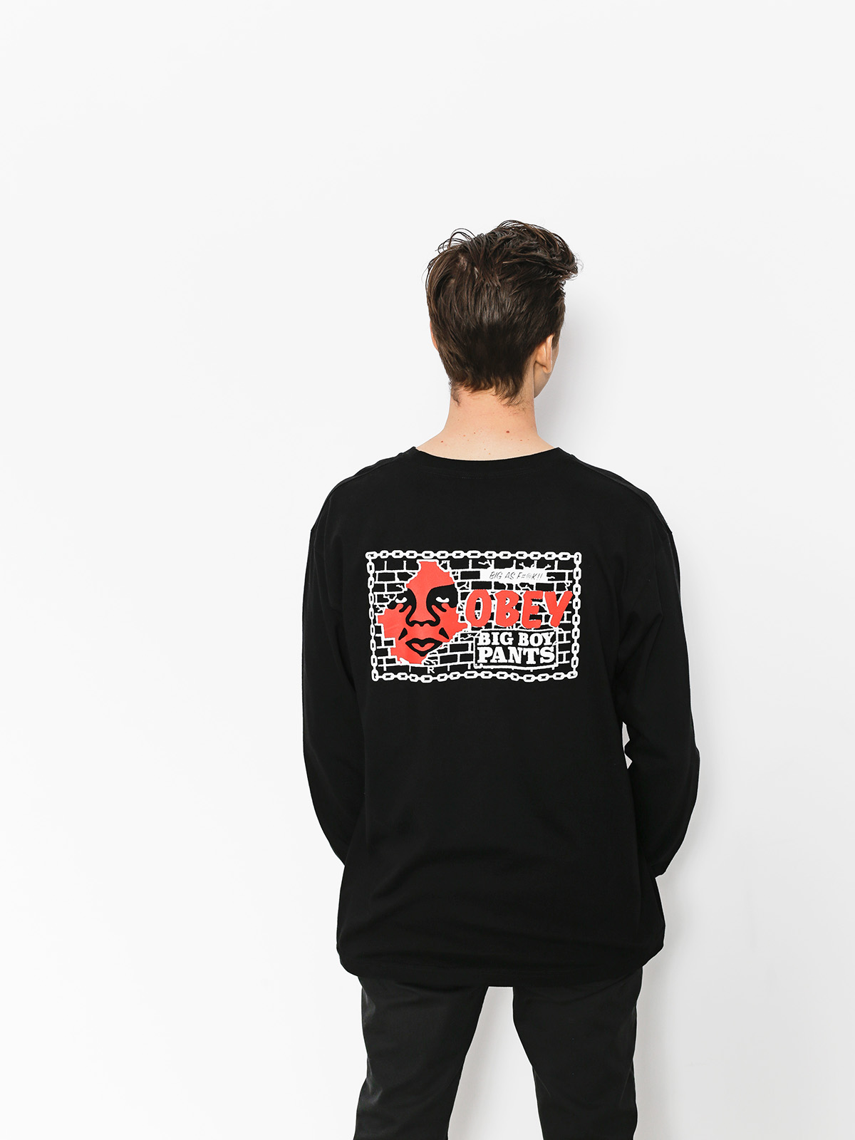 Triko OBEY Big Boy Pants Basic (blk)