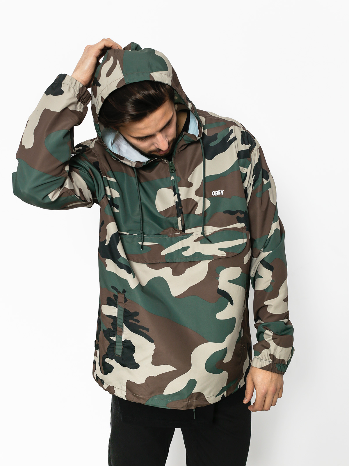 Bunda OBEY Crosstown Anorak camo fca