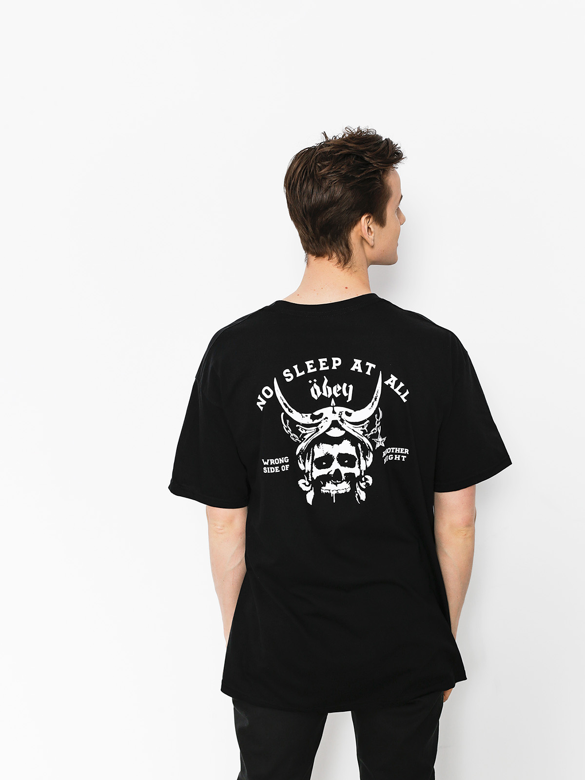 Tričko OBEY No Sleep At All (blk)
