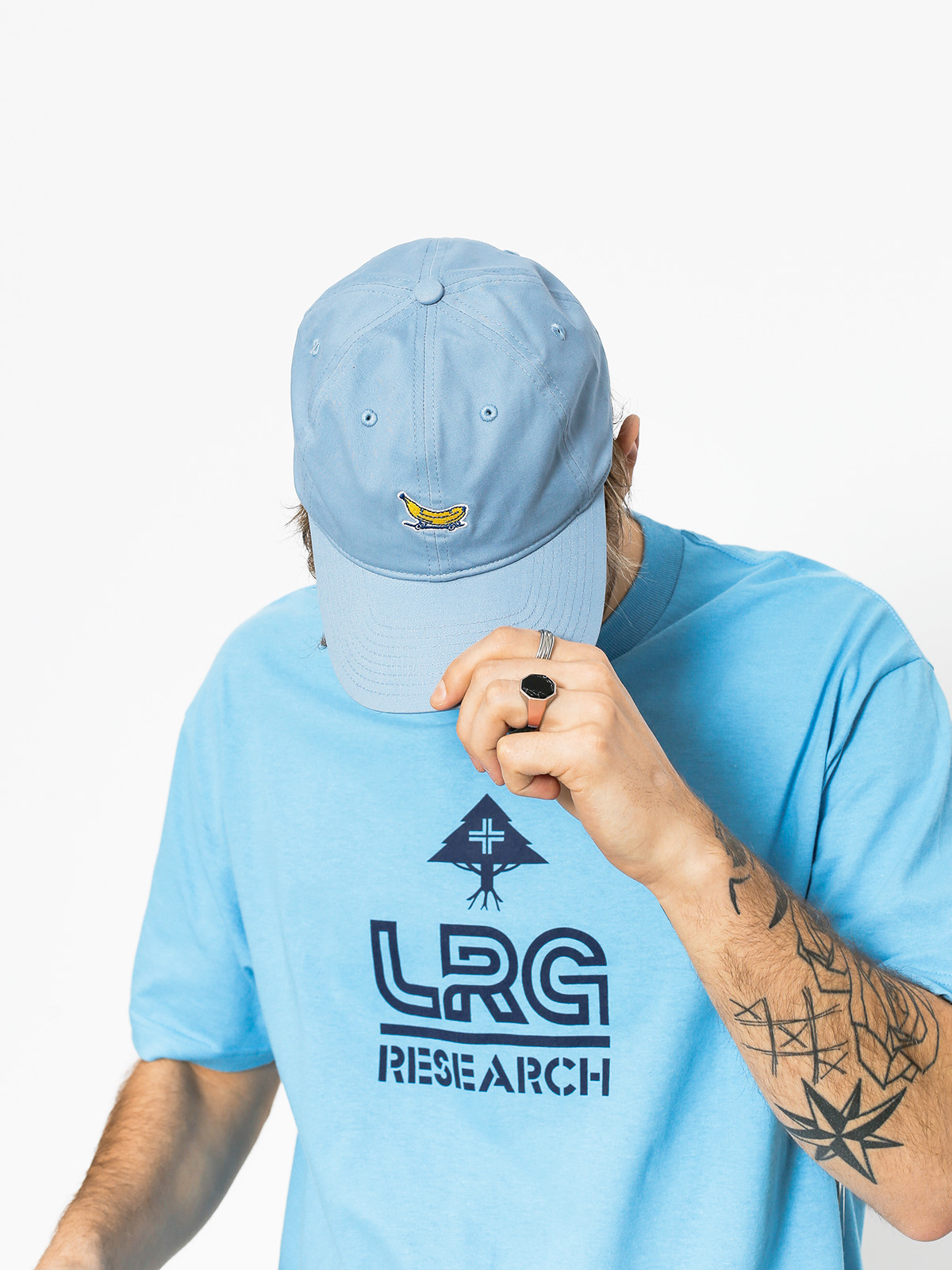 Tričko LRG Research 47 (carolina blue)