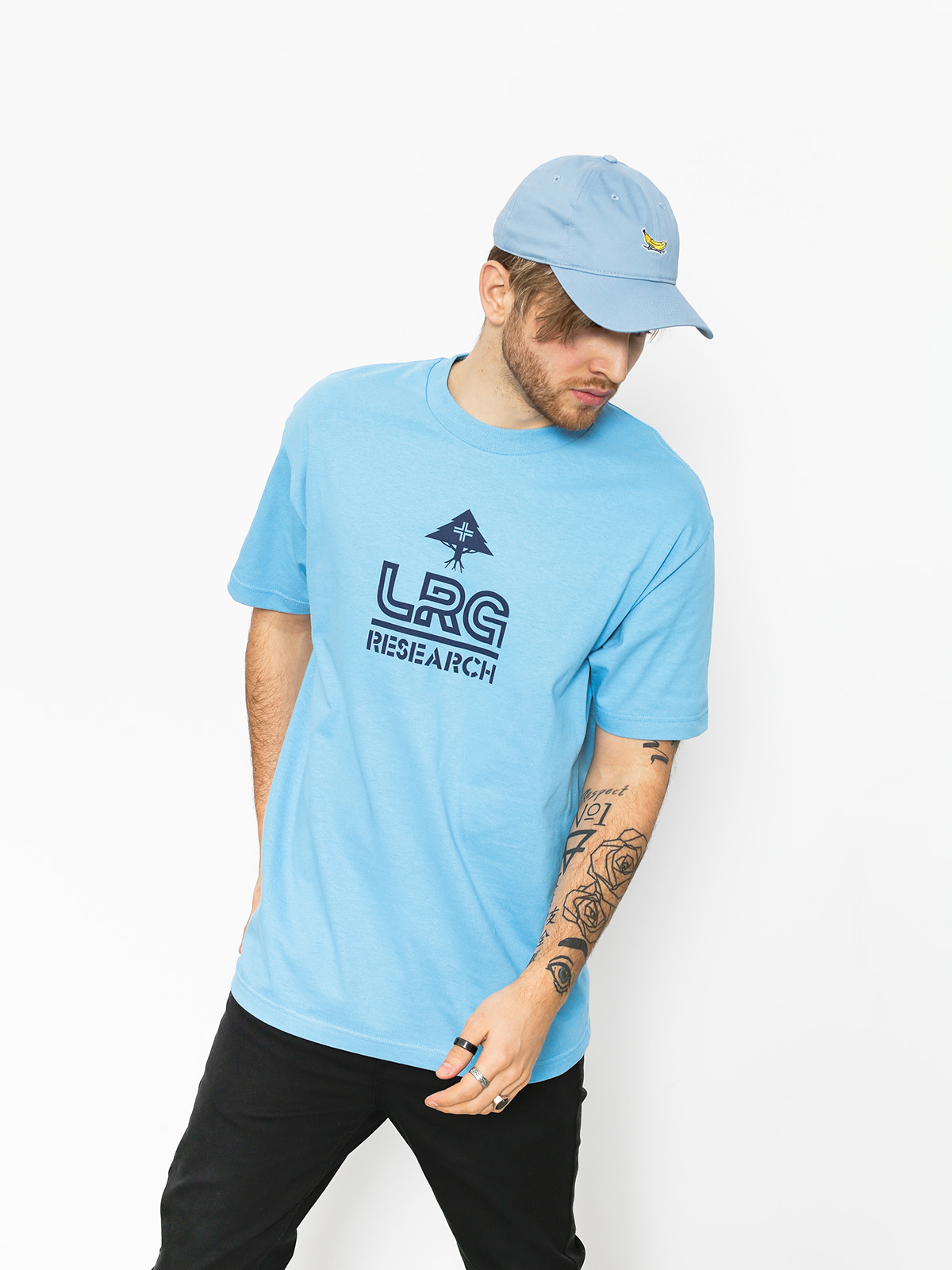 Tričko LRG Research 47 (carolina blue)