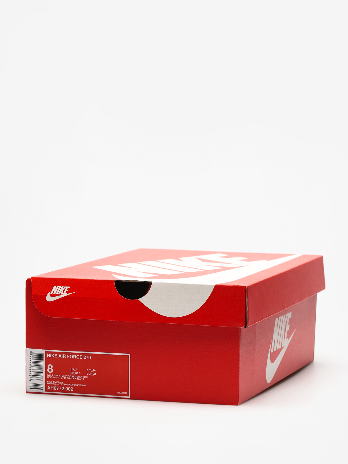 Boty Nike Air Force 270 (wolf grey/white dark grey sail)