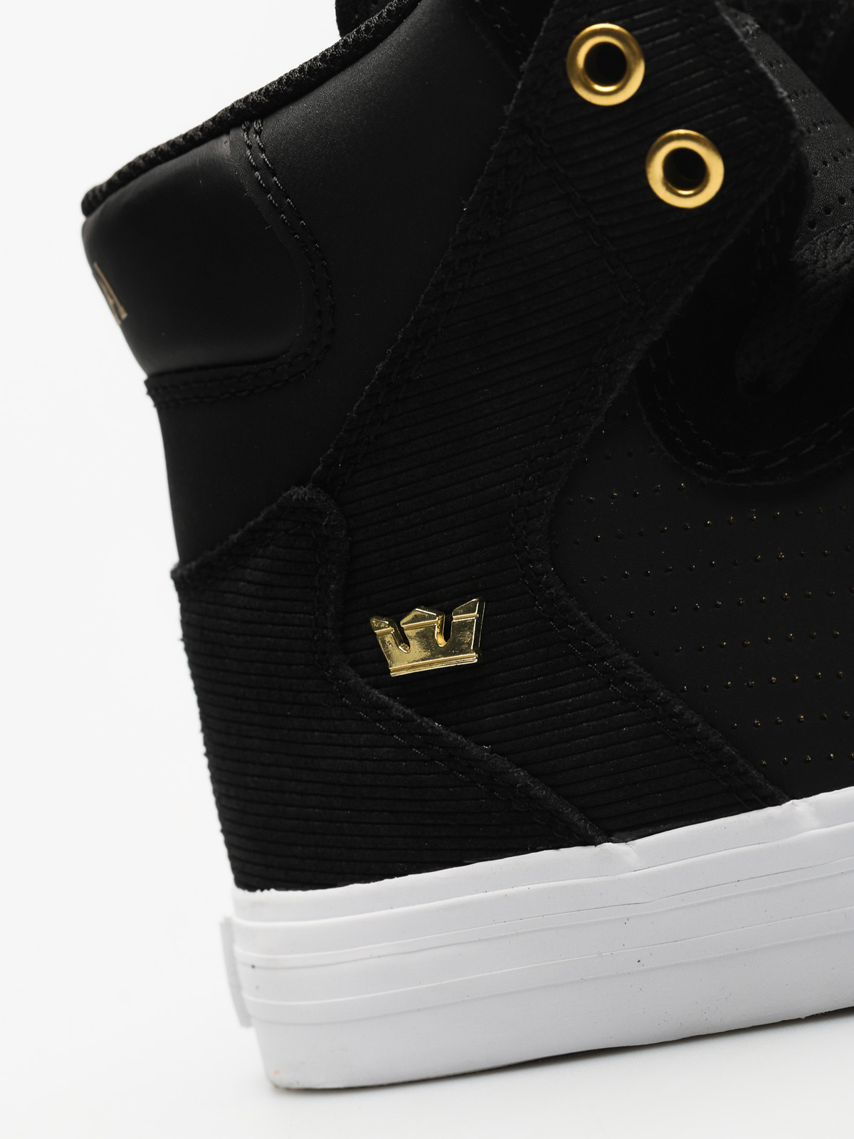 Supra vaider black on sale gold