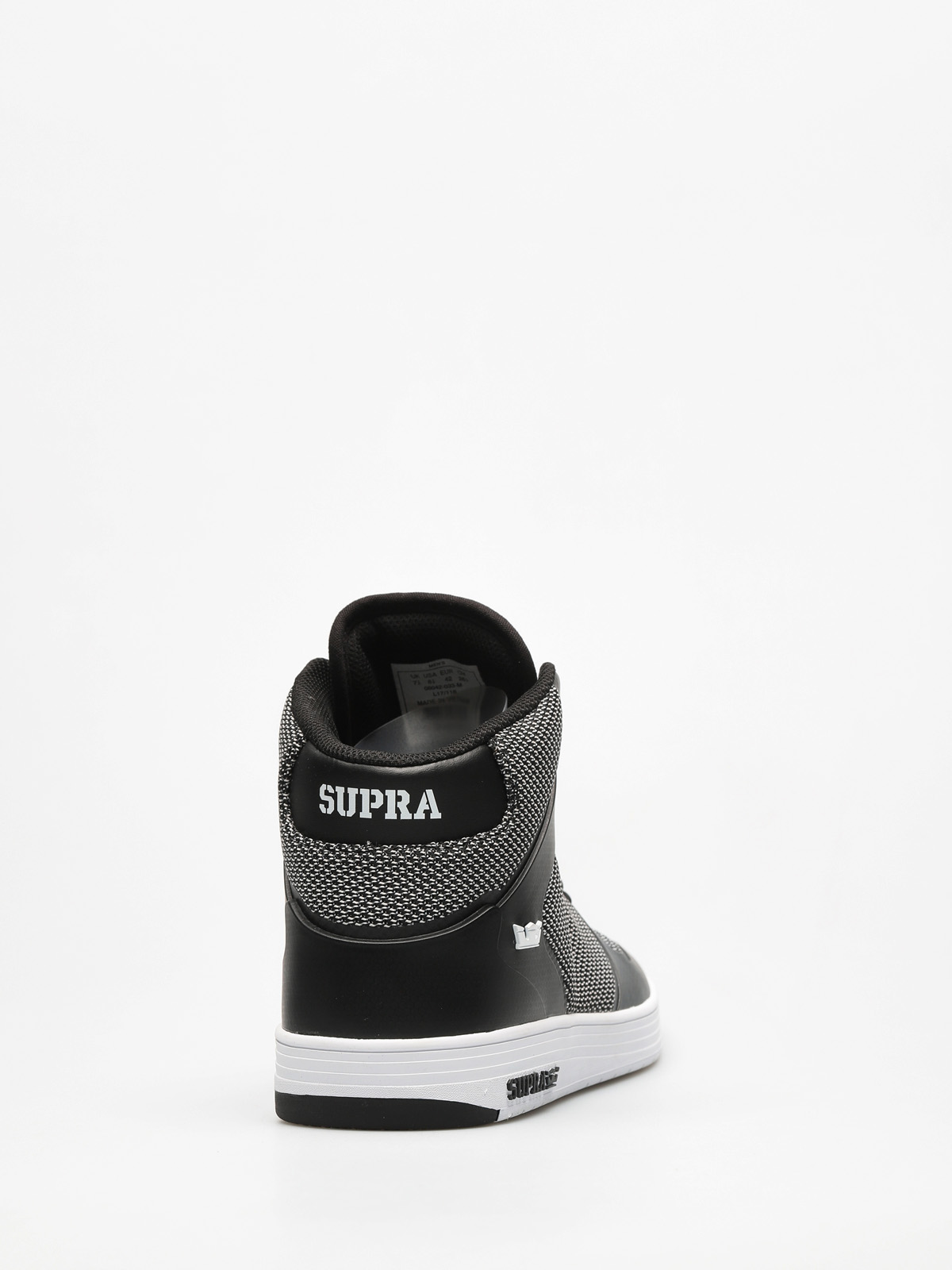 Boty Supra Vaider 2.0 (black/black white)