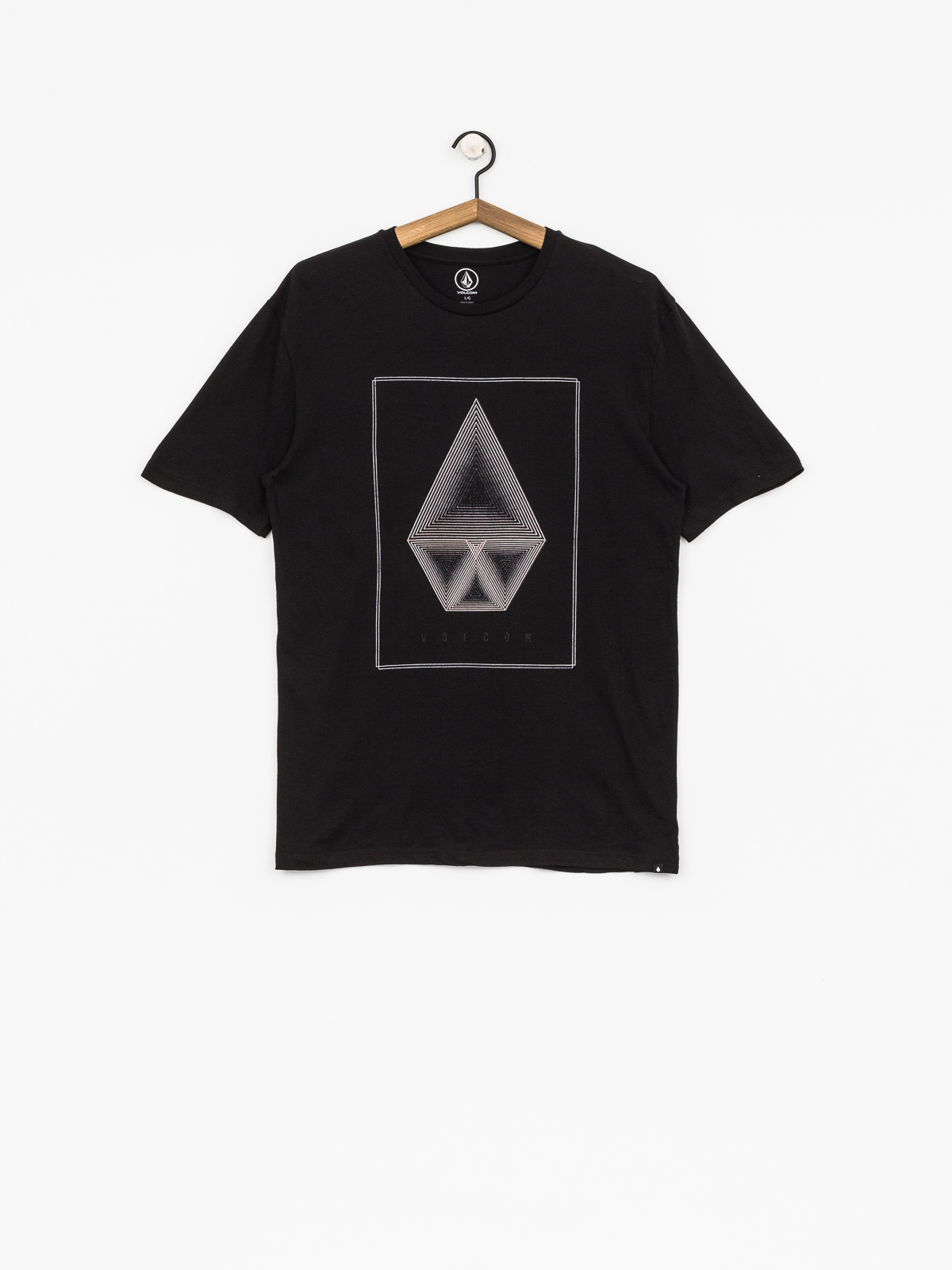Tričko Volcom Concentric Dd (blk)