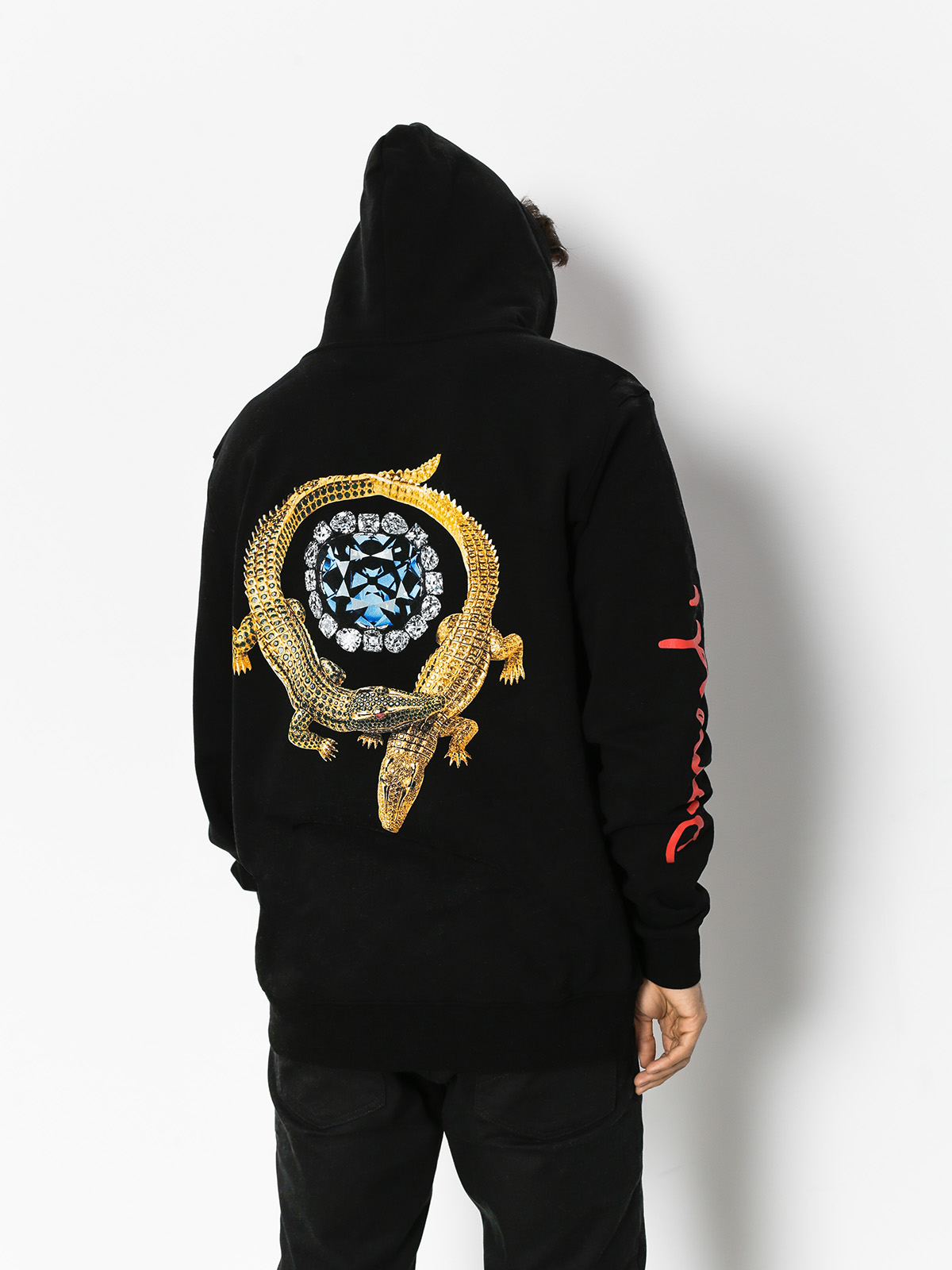 Mikina Diamond Supply Co. Alligator (black)