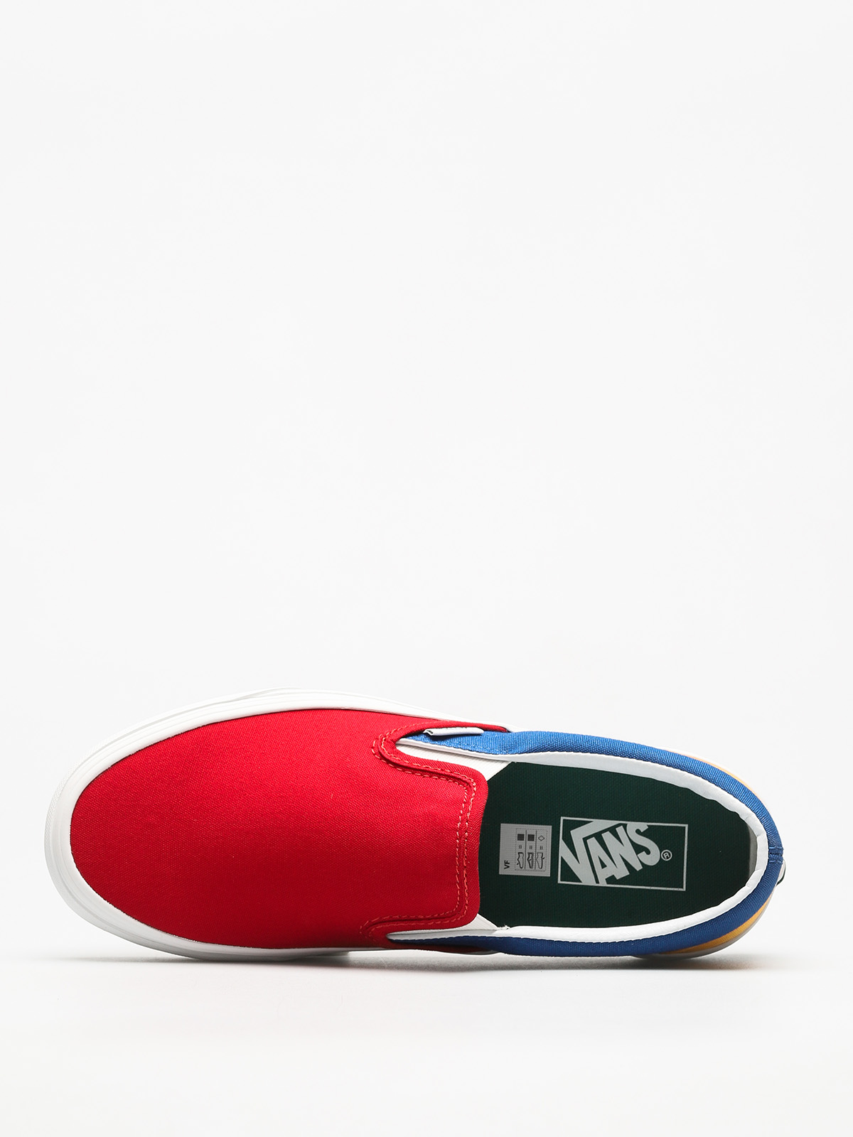 Boty Vans Classic Slip On (vans/yacht/club/red/blue/yellow)