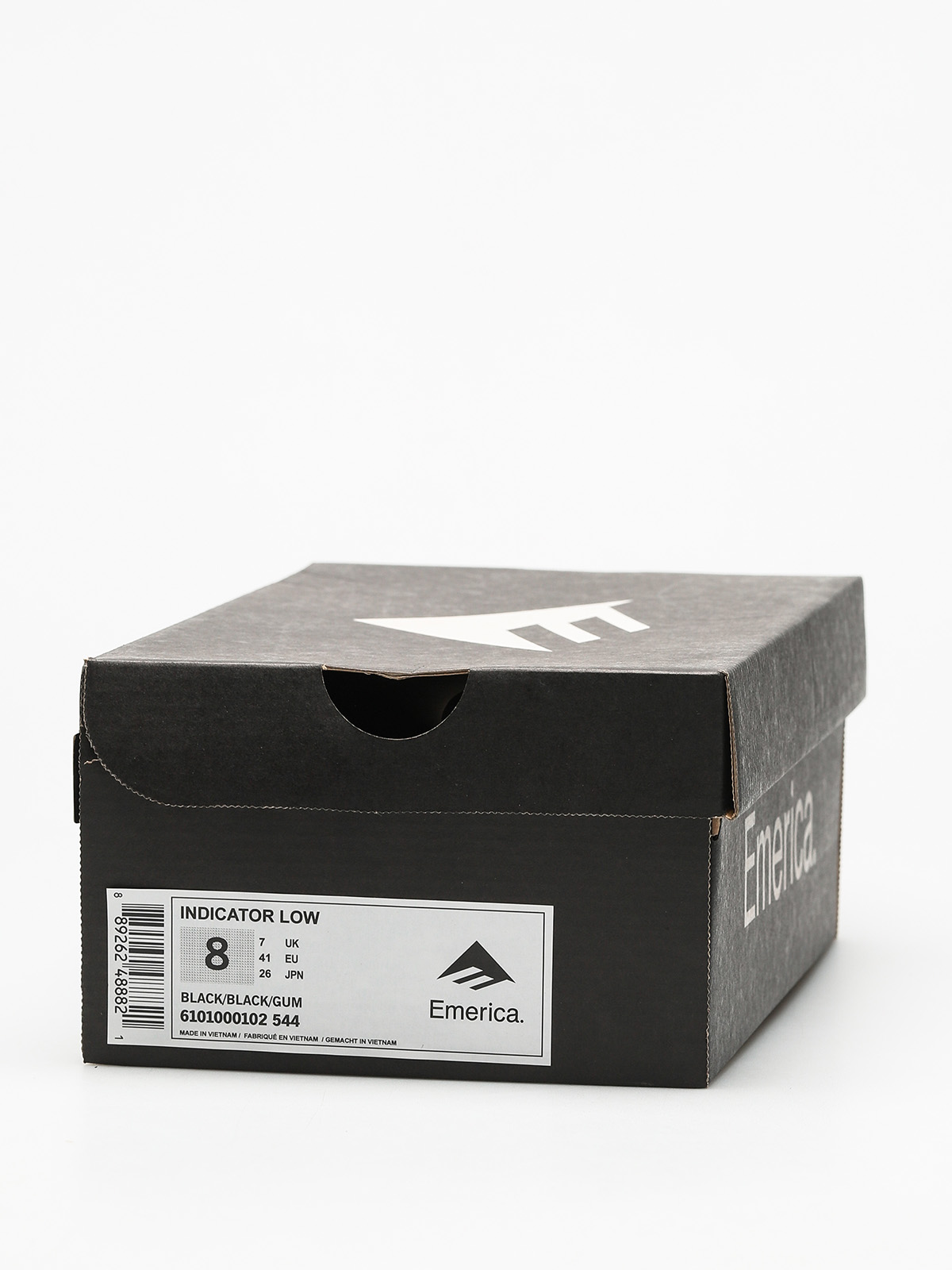 Boty Emerica Indicator Low (black/black/gum)