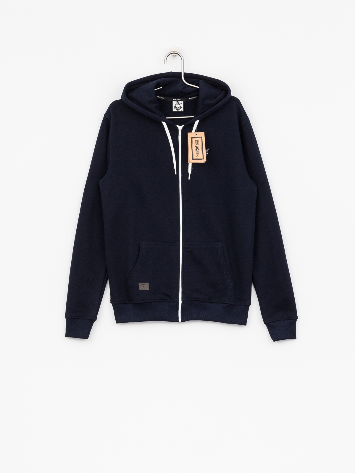 Mikina s kapucí Nervous Icon ZHD (navy)