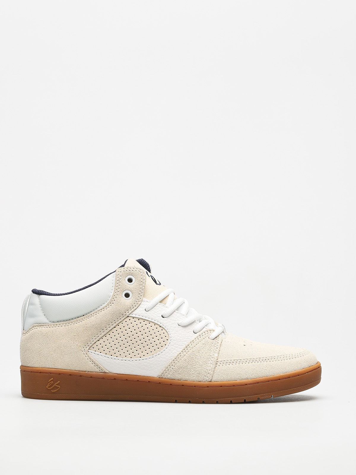 Boty eS Accel Slim Mid (white/gum)