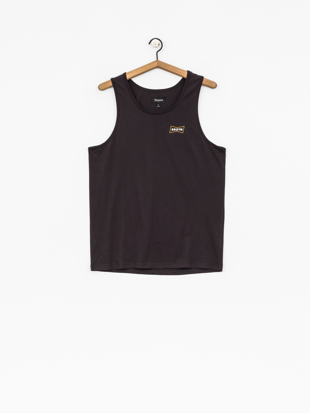 Tričko Brixton Missouri (washed black)