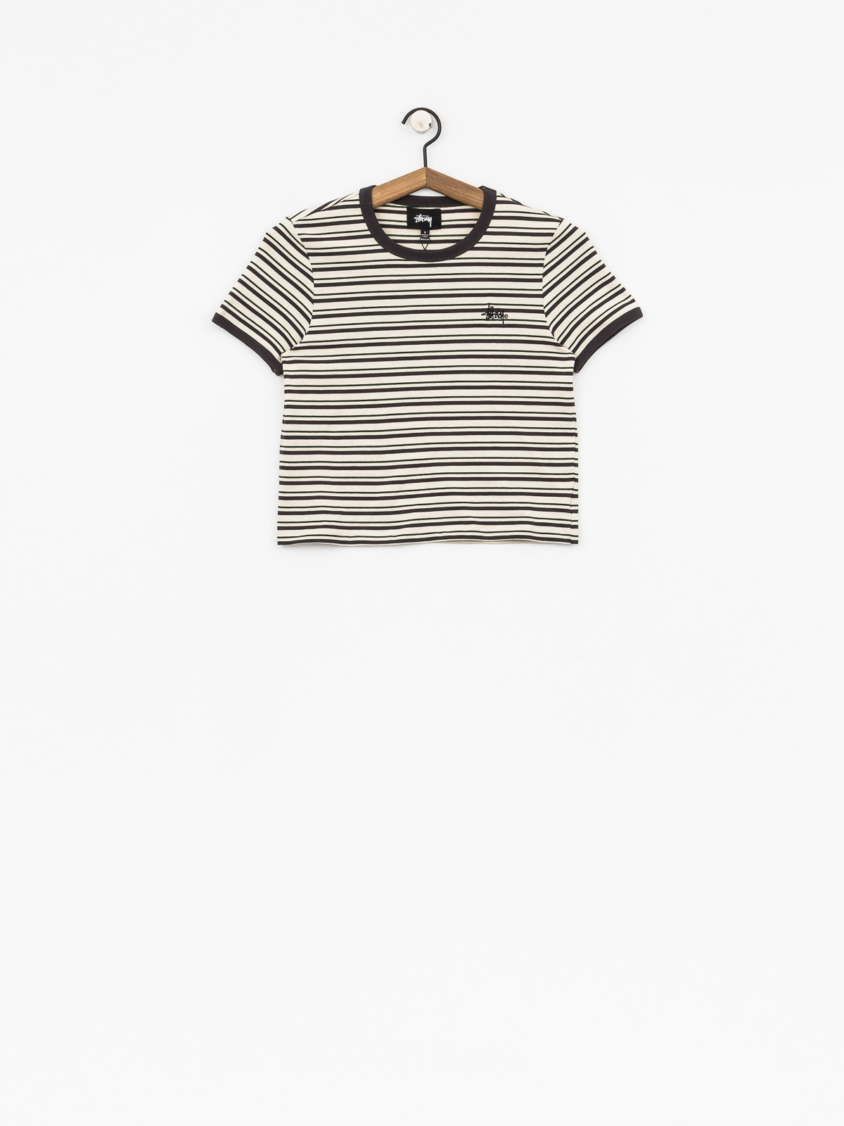 Tričko Stussy Frankie Ringer Wmn (natural)