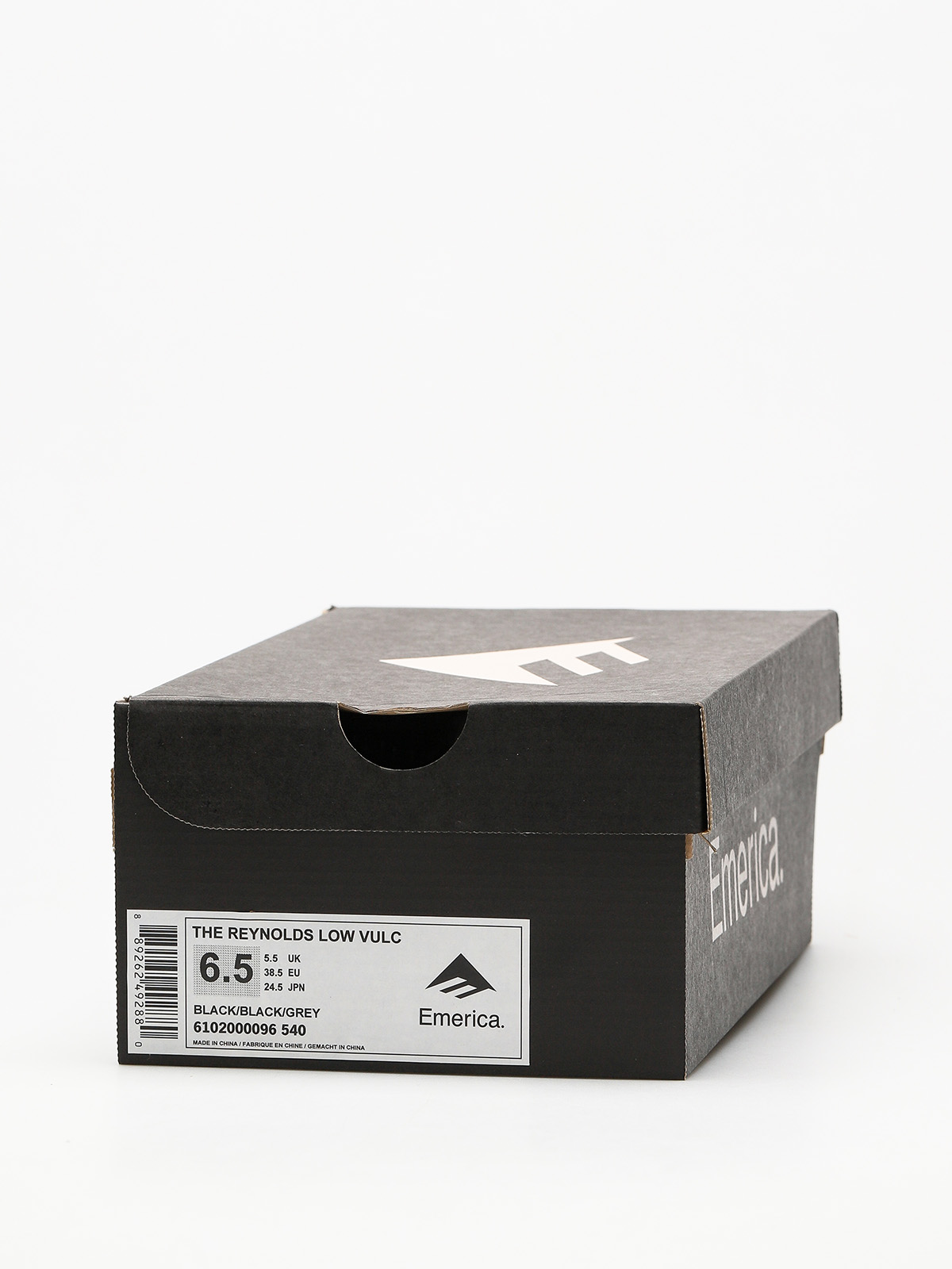 Boty Emerica The Reynolds Low Vulc (black/black/grey)