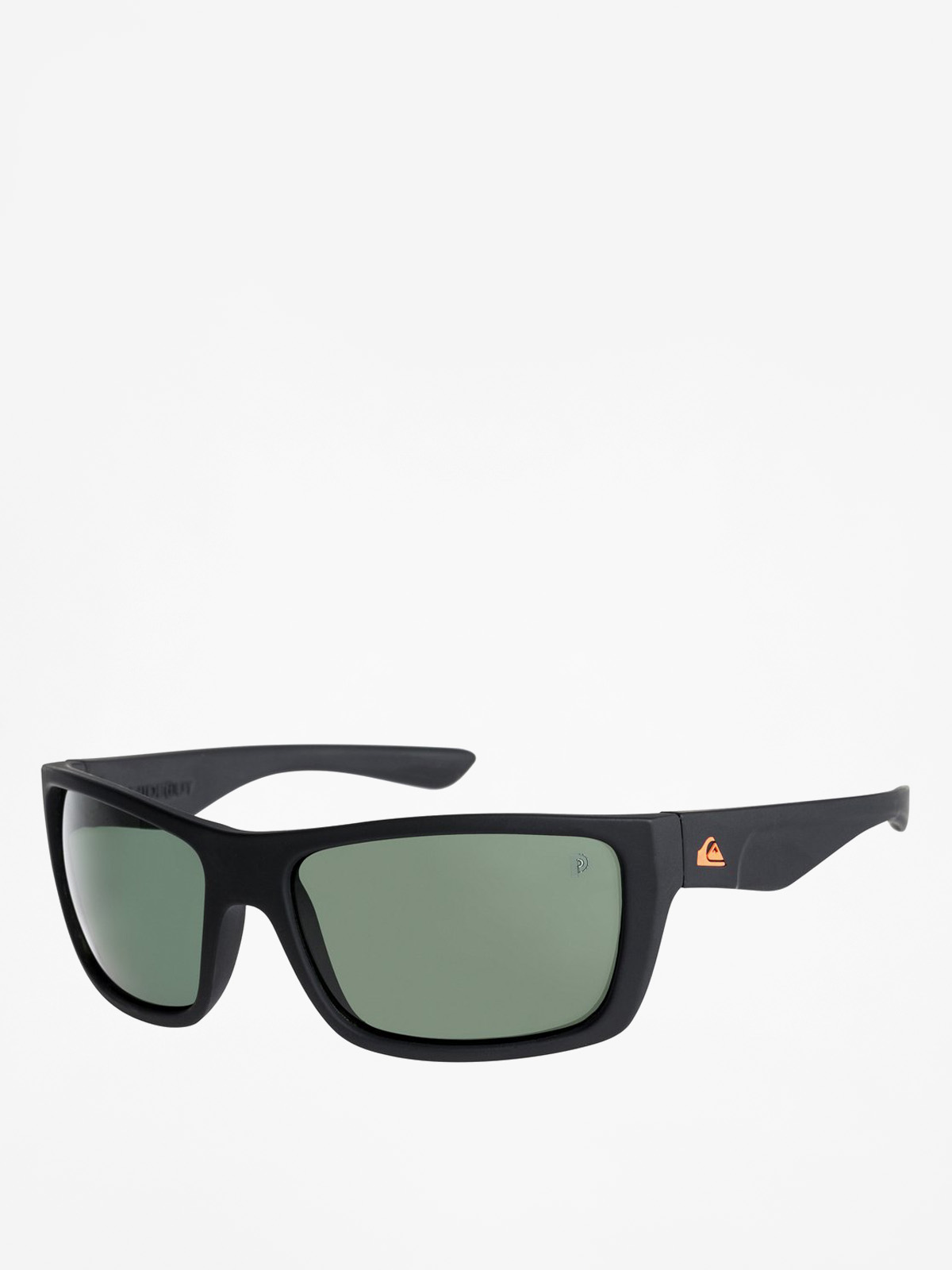 Sluneční brýle Quiksilver Hideout Plz (matte black/green p)