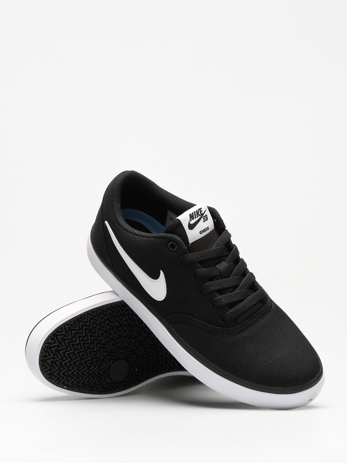 Boty Nike SB Check Solar (black/white)
