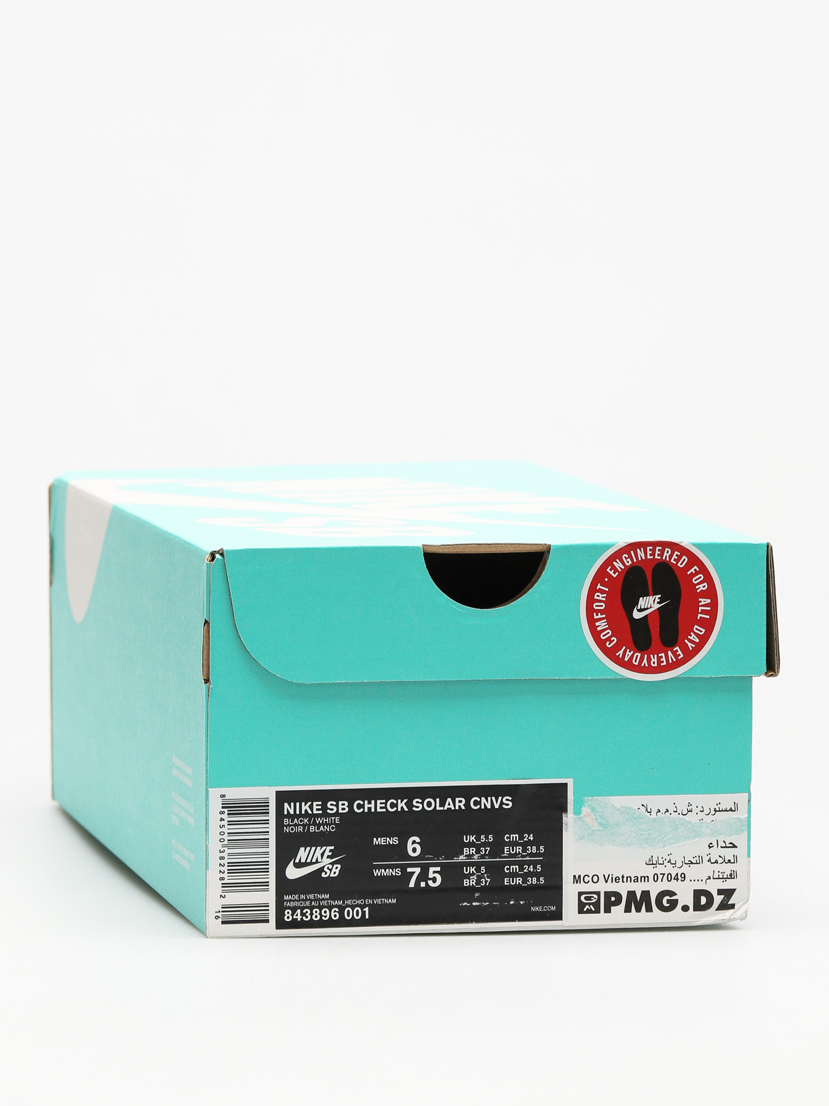 Boty Nike SB Check Solar (black/white)