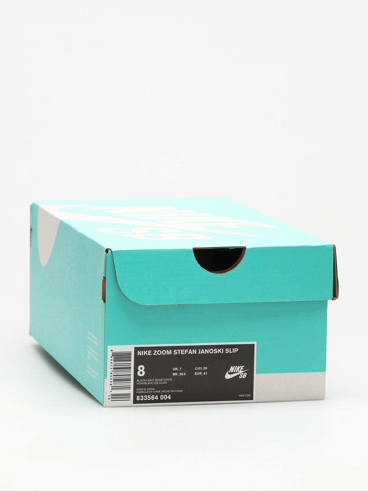 Boty Nike SB Air Zoom Stefan Janoski Slip (black/light bone white)